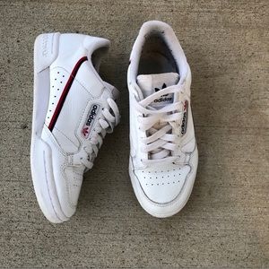 Adidas Originals White Continental 80 Sneakers